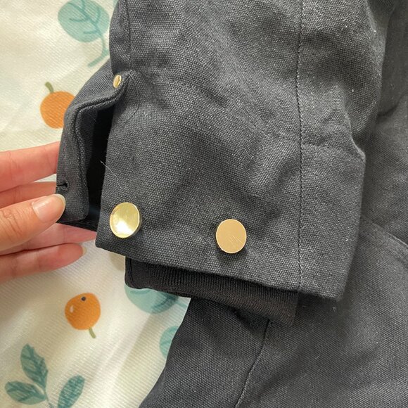 Sacai x Carhartt WIP Canvas Jacket - Black - Picture 6 of 12